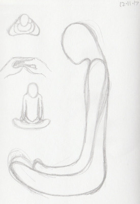 Meditator 3 sketch